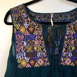 Free people tank blouse